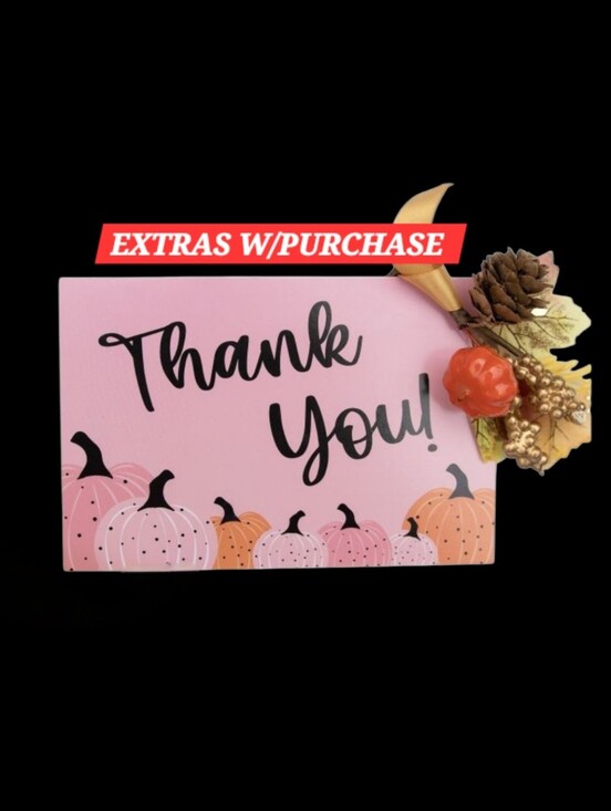 Shipping Supplies Other - 25ct. 4x6 Holiday Pink "Thank You" Pumpkin Cards 3 Random Polymailers